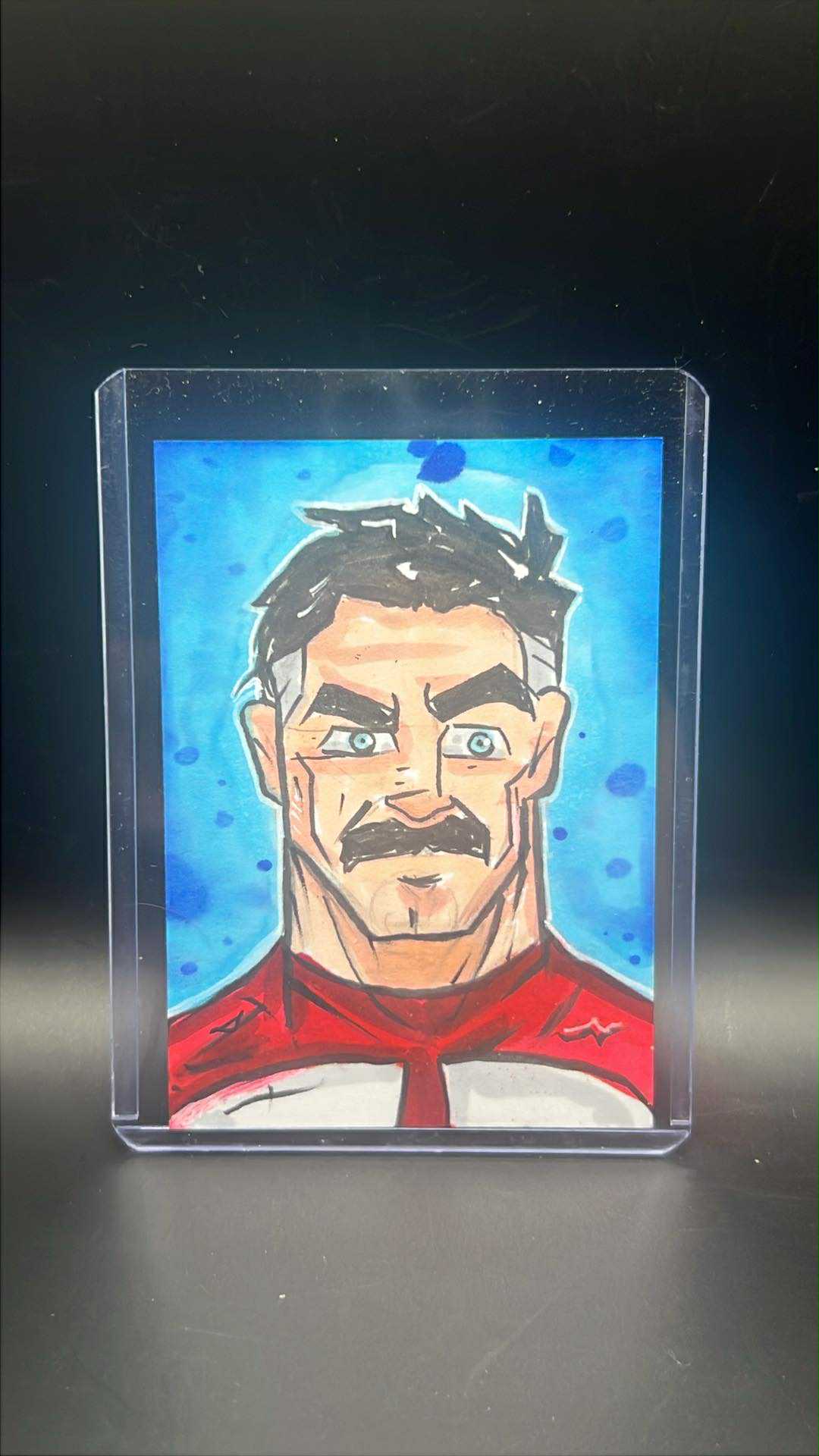 OMNI MAN  SKETCH CARD