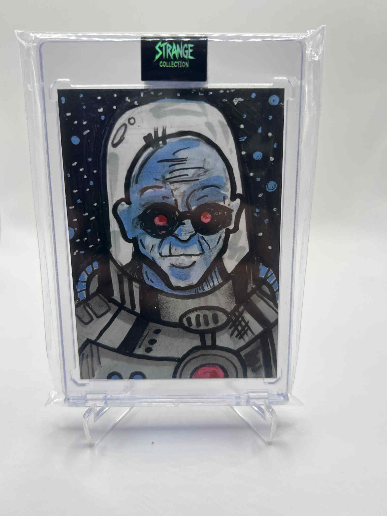 MR FREEZE SKETCH CARD